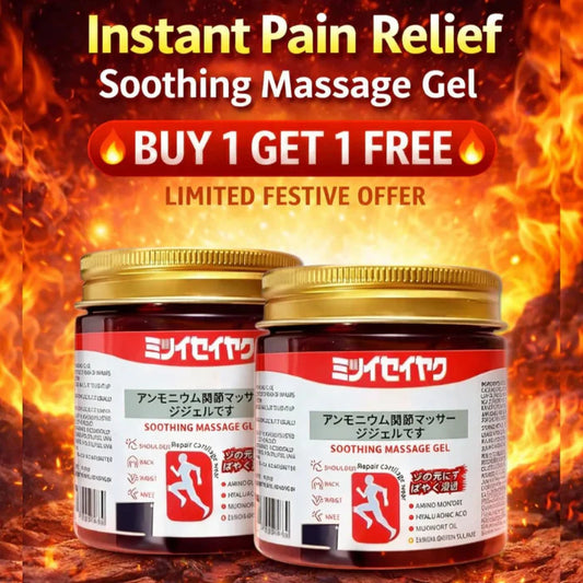 QuickRelief™ Japanese Pain Relief Massage Gel (Buy 1 Get 1 Free)