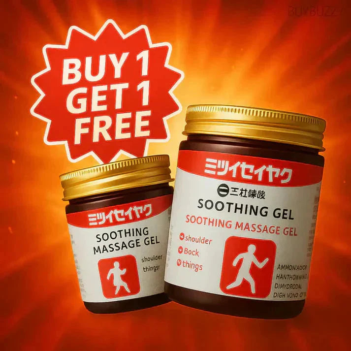 QuickRelief™ Japanese Pain Relief Massage Gel (Buy 1 Get 1 Free)