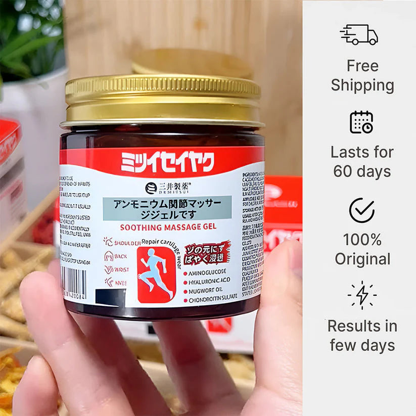 QuickRelief™ Japanese Pain Relief Massage Gel (Buy 1 Get 1 Free)